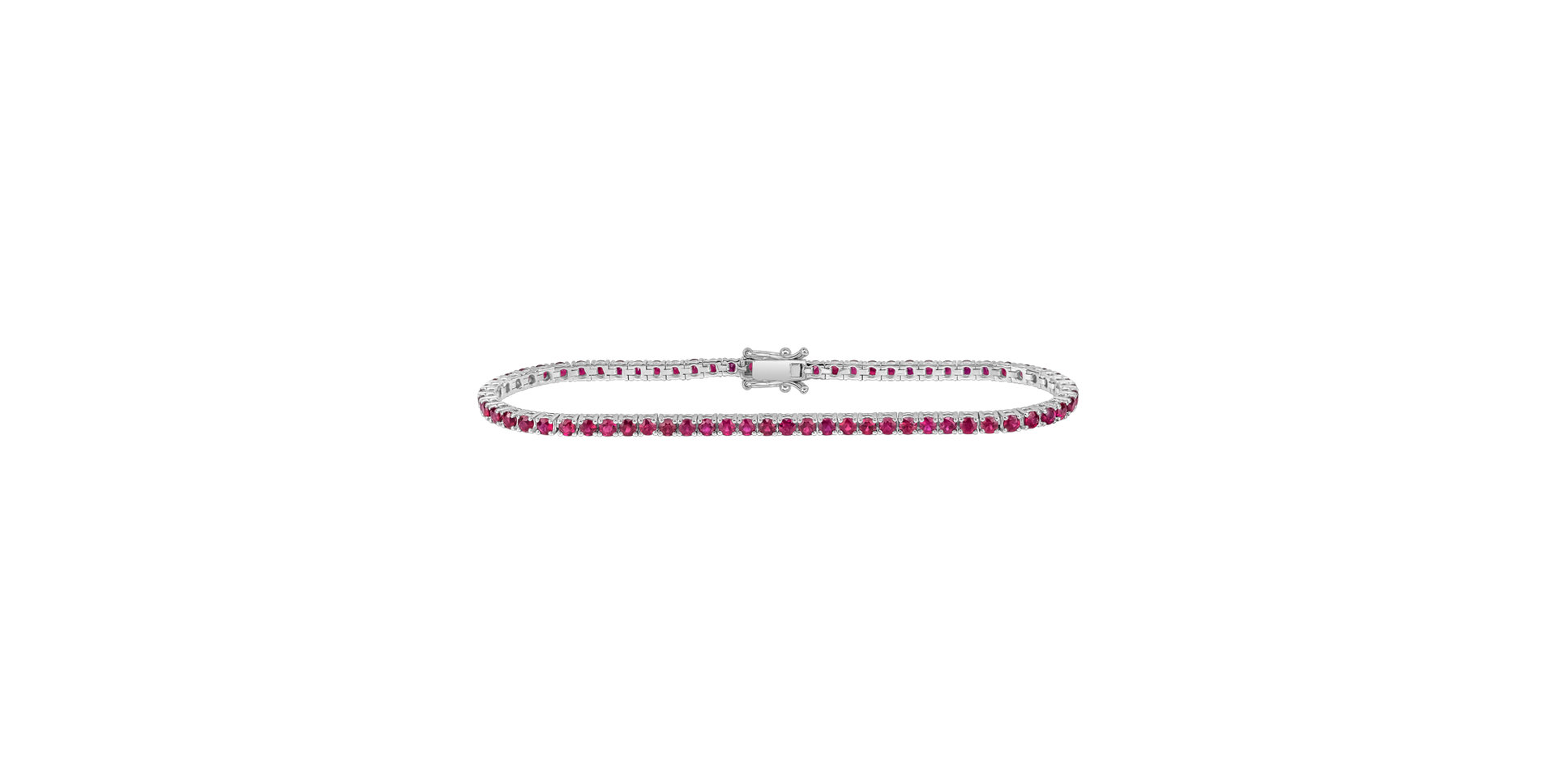 Bracelet with Rubies Infinite Glow