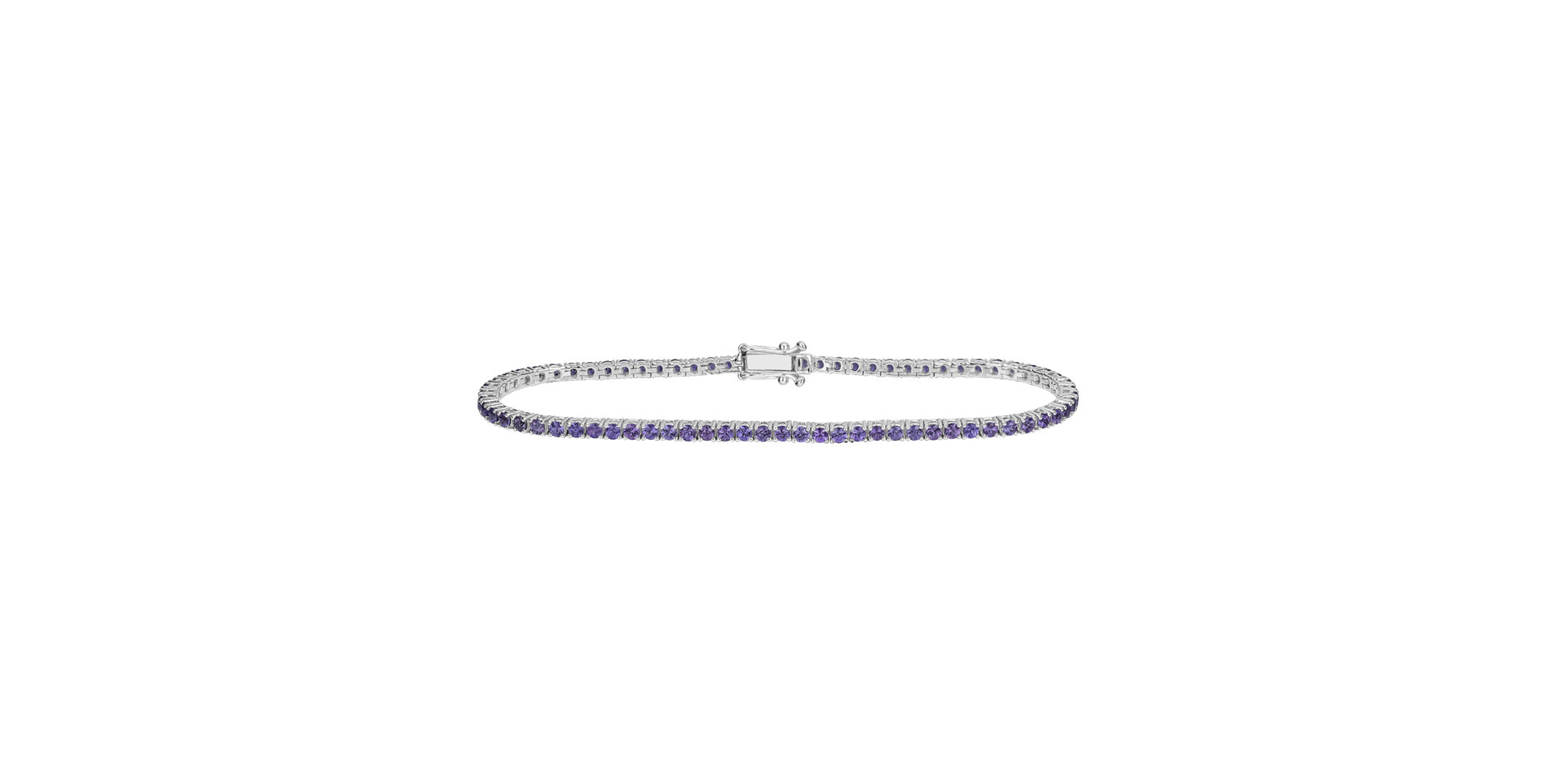 Bracelet with Sapphires Infinite Glow