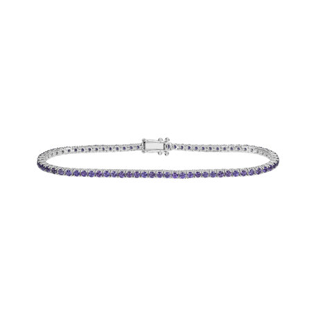 Bracelet with Sapphires Infinite Glow