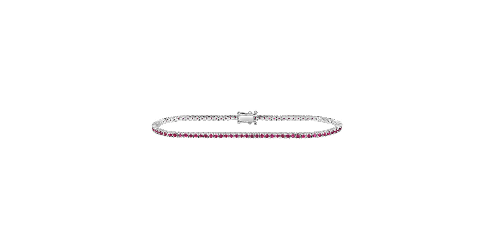 Bracelet with Rubies Infinite Glow