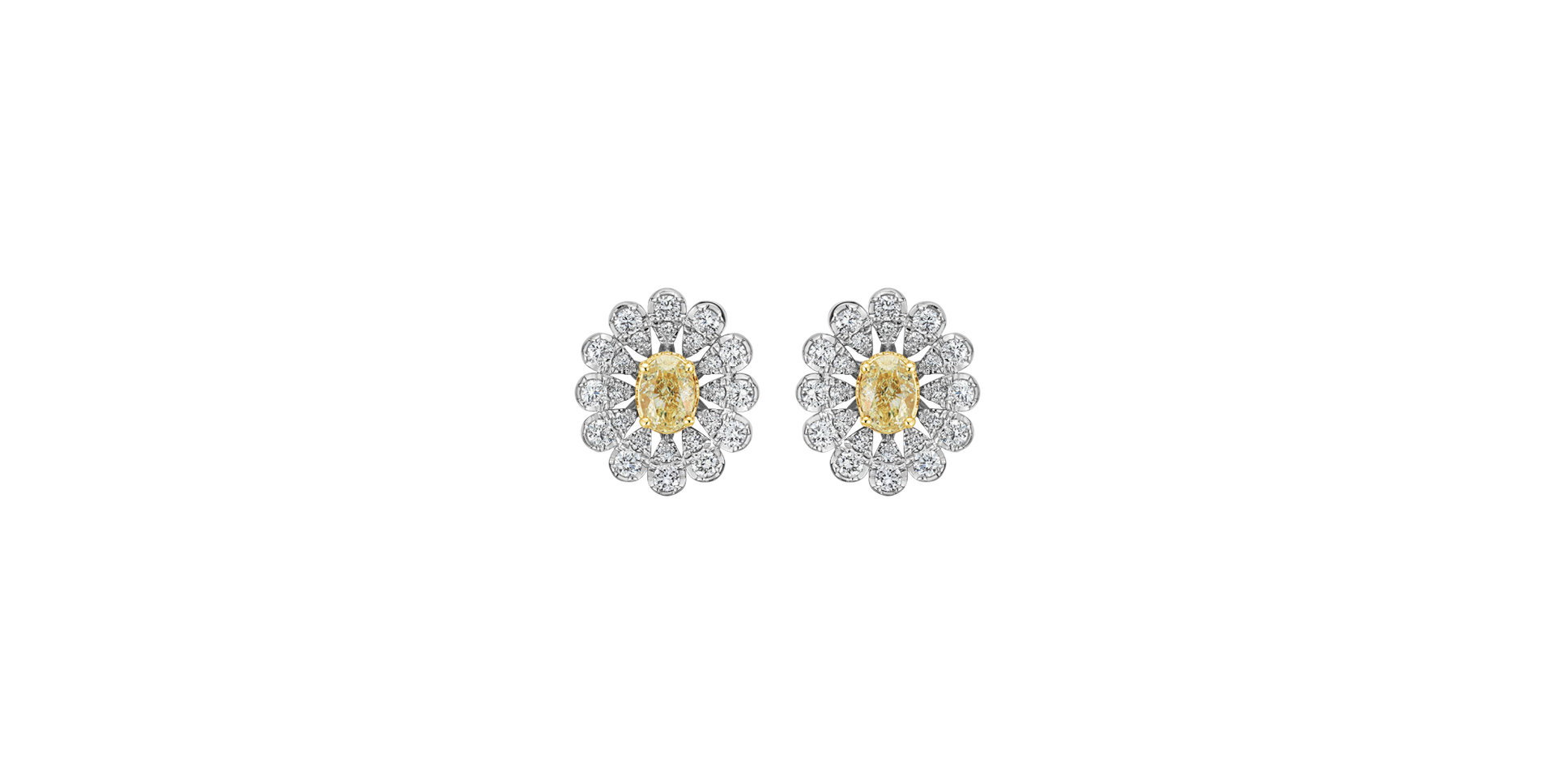 Diamond earrings Starlight Bloom