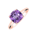 Ring with Amethyst Araminta3