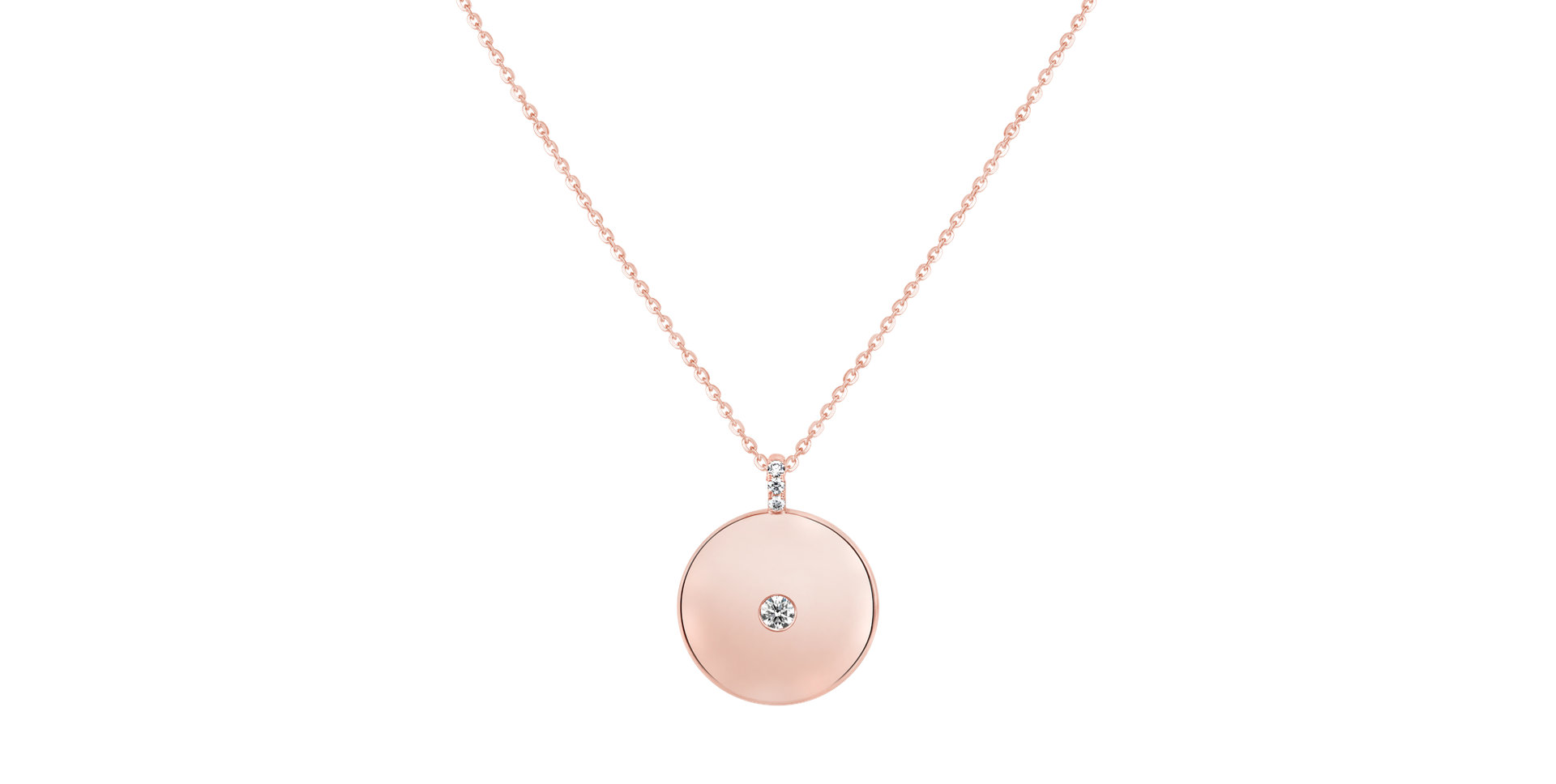 Diamond necklace Circle