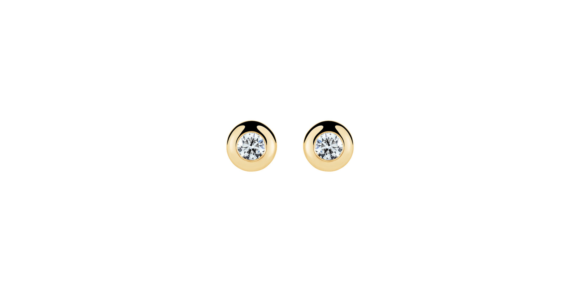 Diamond earrings Sweet Dot
