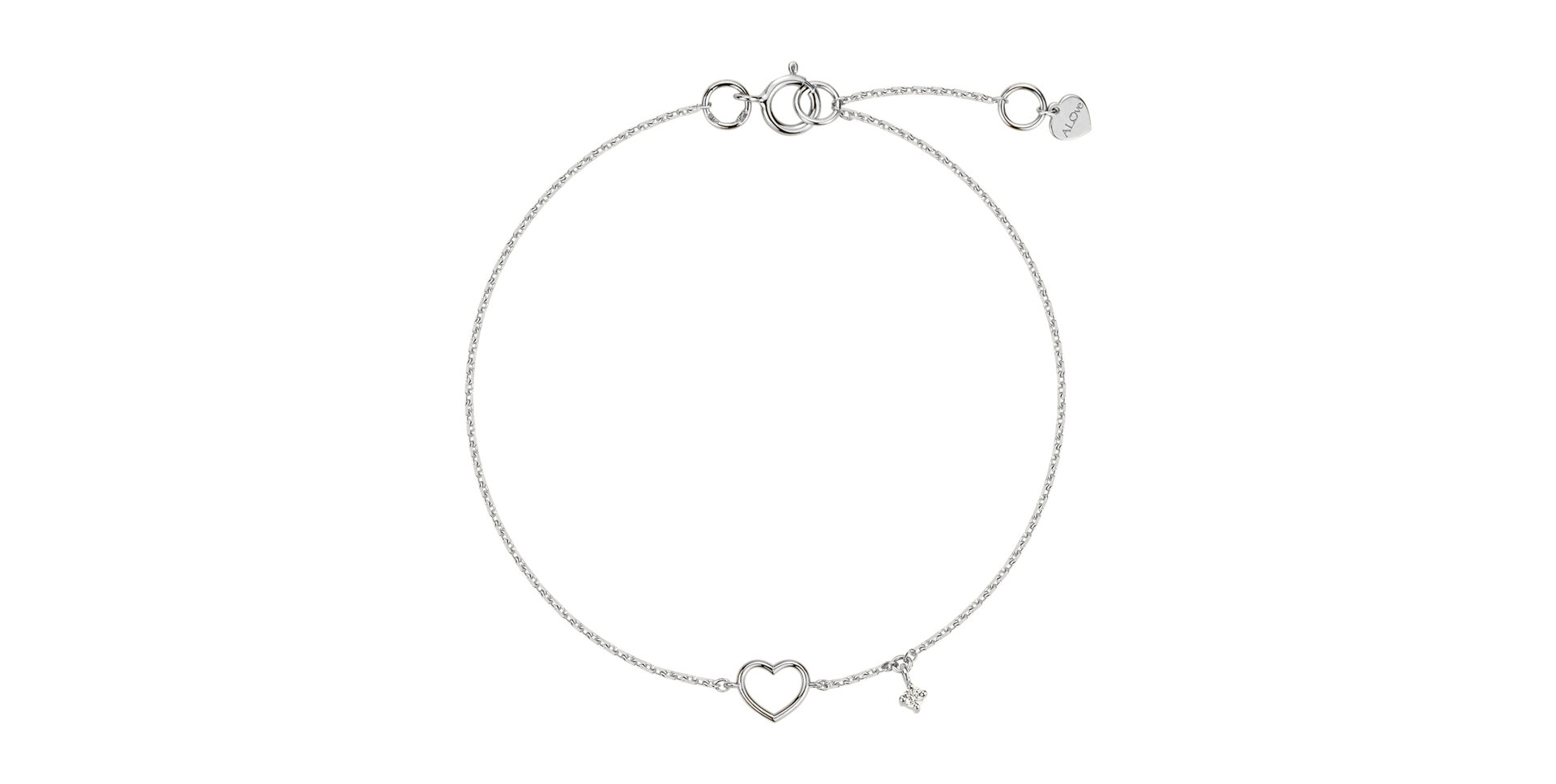 Diamond bracelet My Love