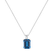 Diamond necklace with Topaz Royal Cordelia3
