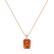 Diamond necklace with Citrine Royal Cordelia3