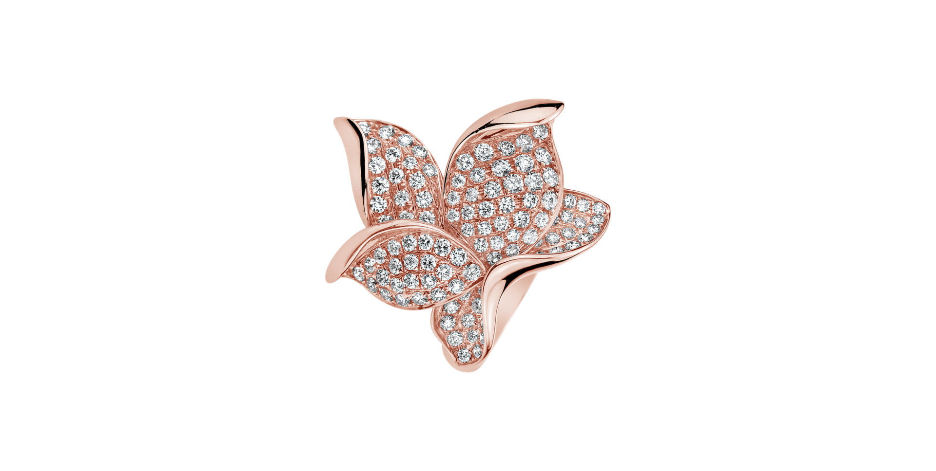 Diamond ring Fleur de Lume