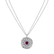 Diamond necklace with Ruby Sphere of Light3
