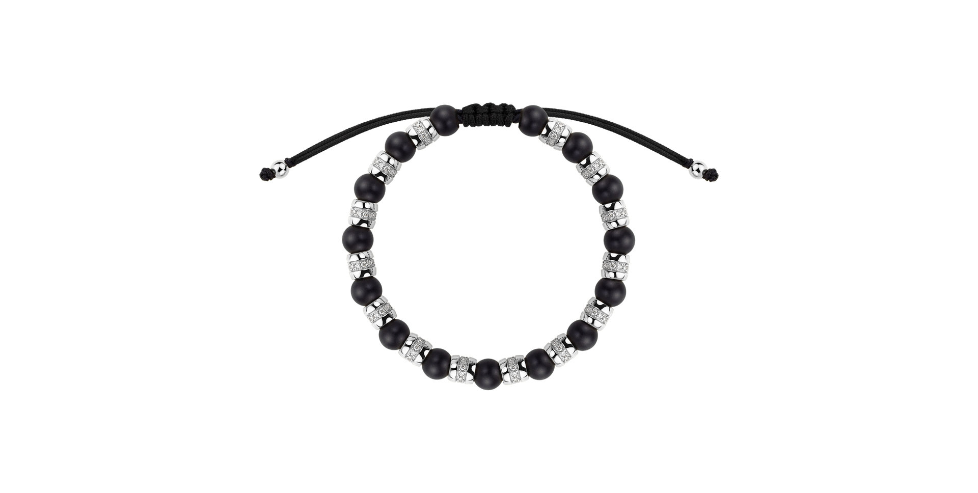 Diamond bracelet with Agates Noctrelia