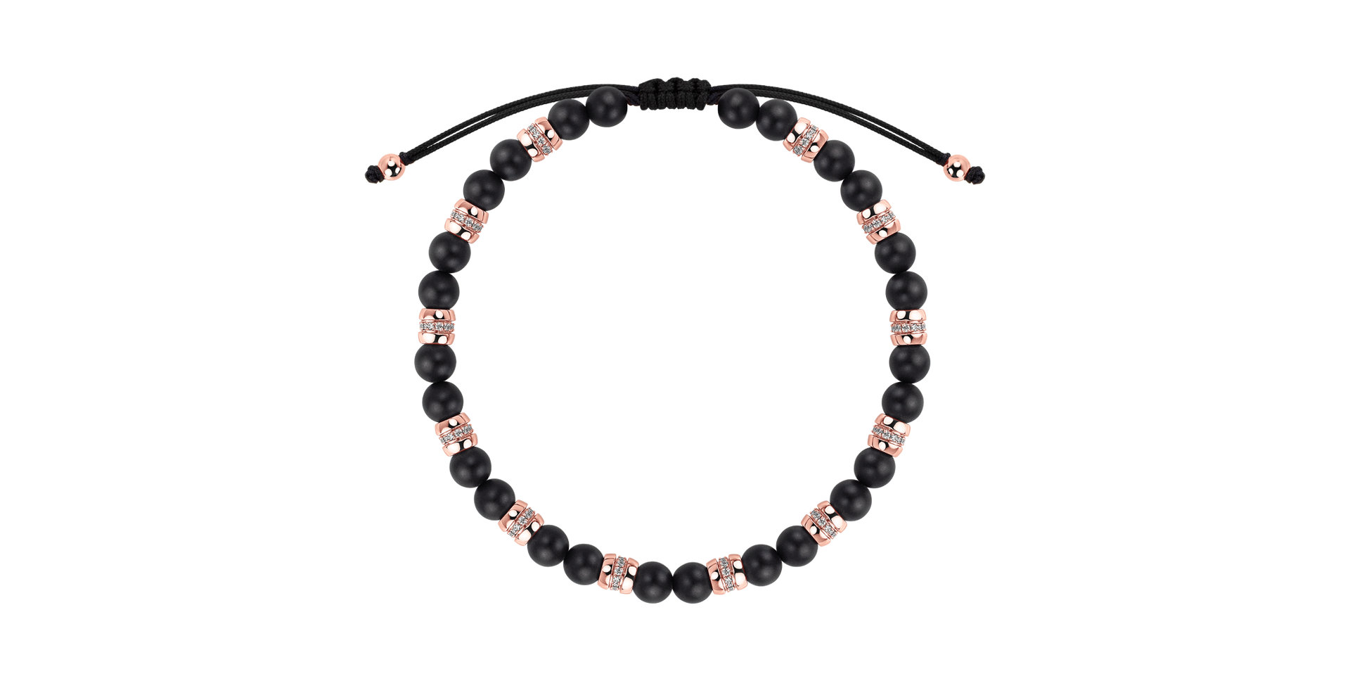 Diamond bracelet with Agates Noctrelis