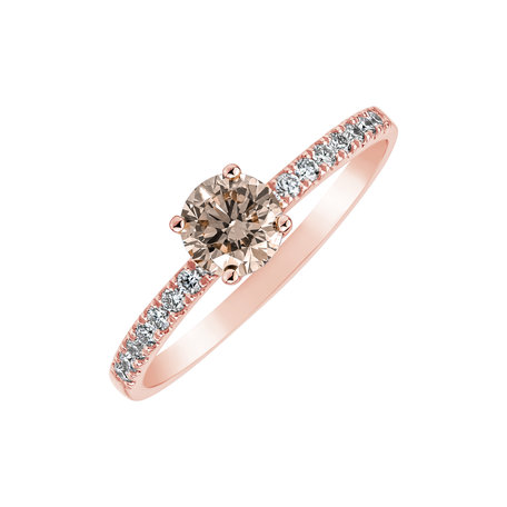Diamond ring Bronze Radiance