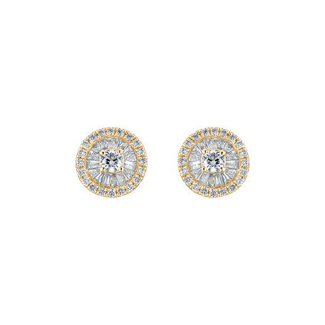 Diamond earrings Solarae