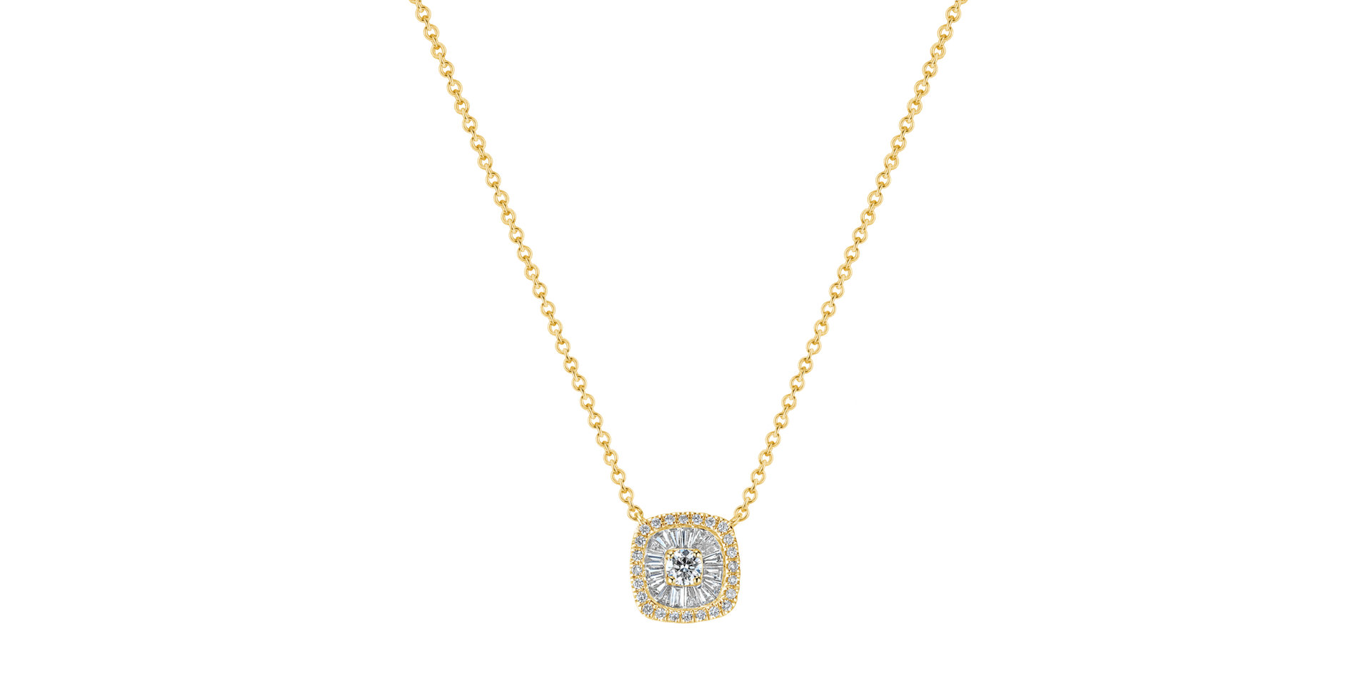 Diamond necklace Lunaris
