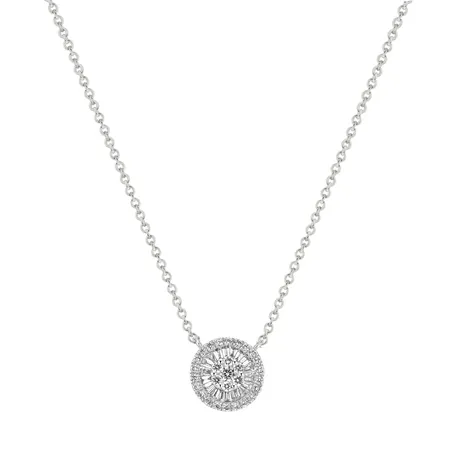 Diamond necklace Blinding Sun