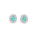 Diamond earrings with Paraiba Petal of the Wind4