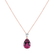 Diamond necklace with Tourmaline Talyra3