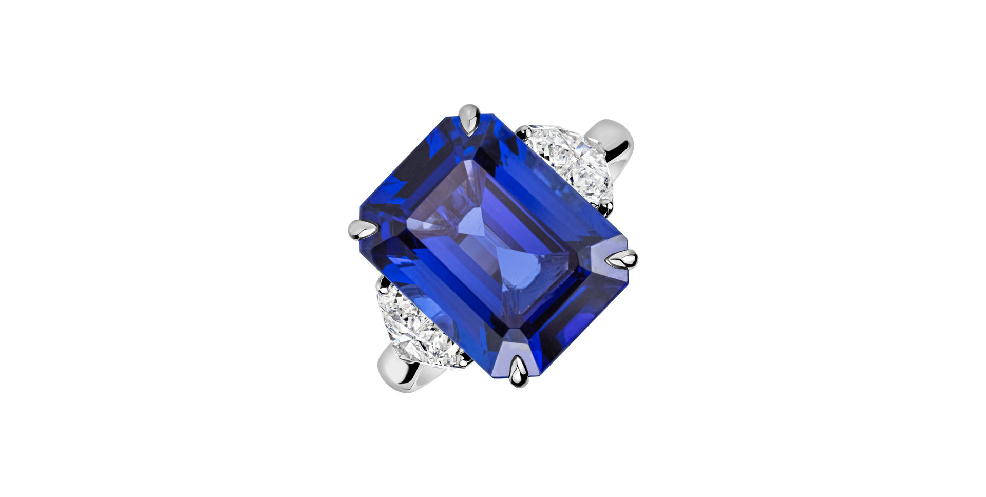 Diamond ring with Tanzanite Egbert
