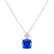 Diamond necklace with Tanzanite Orion Ash3