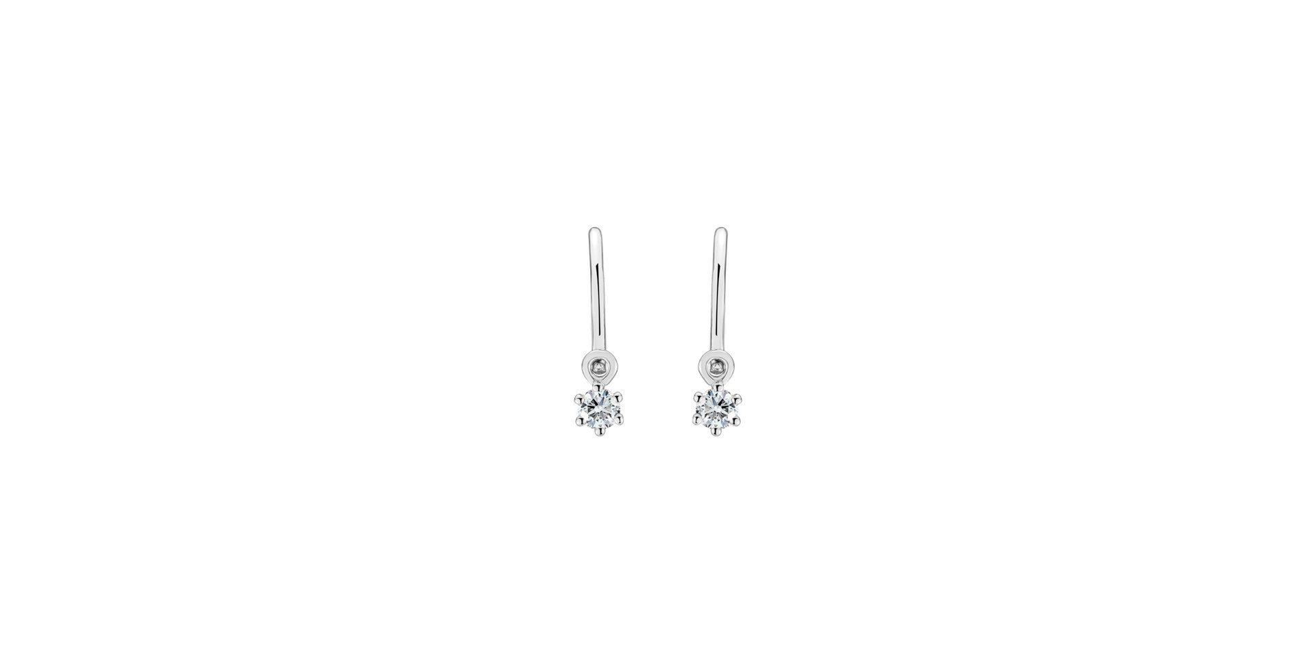 Children's diamond earrings Sweet Princess