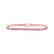 Bracelet with Rhodolite Infinite Glow4