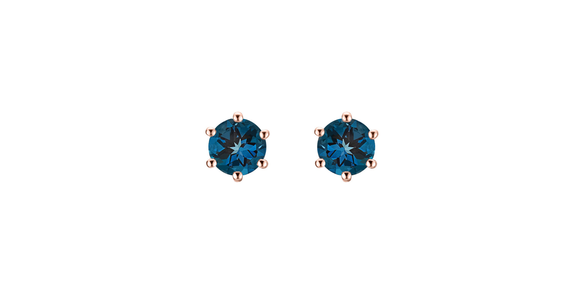 Earrings with Topaz Vesper Romance