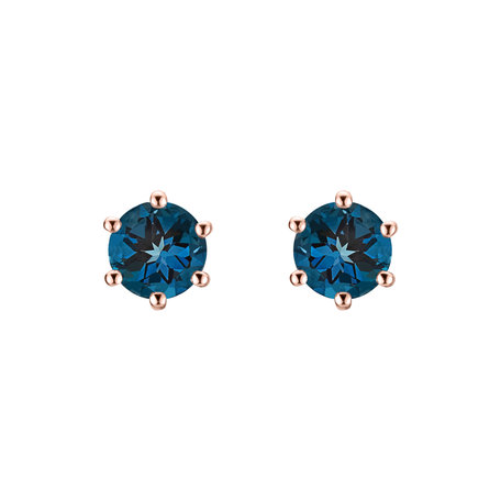 Earrings with Topaz Vesper Romance