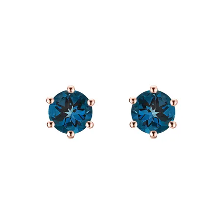 Earrings with Topaz Vesper Romance