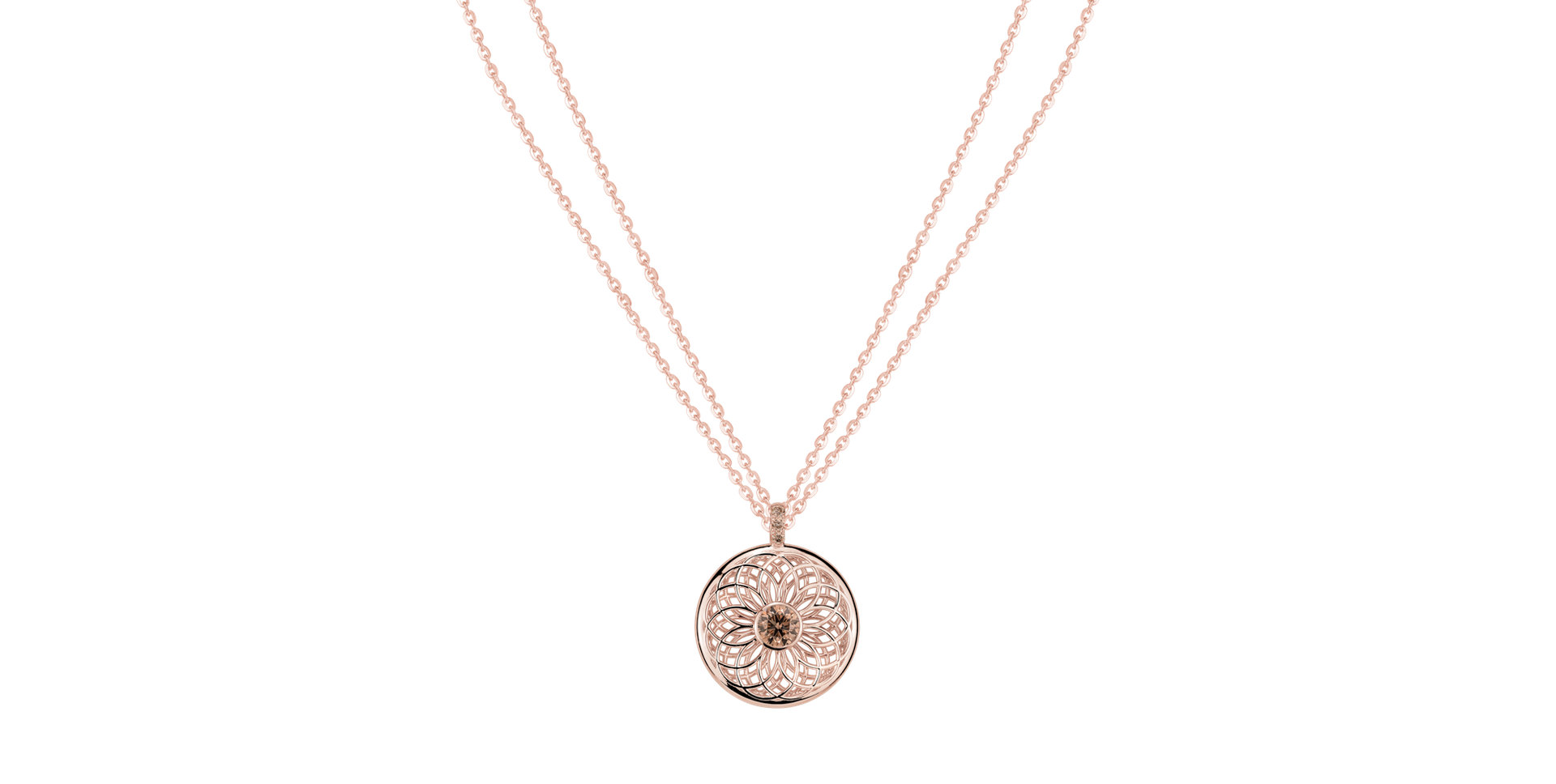 Diamond necklace Sphere of Light