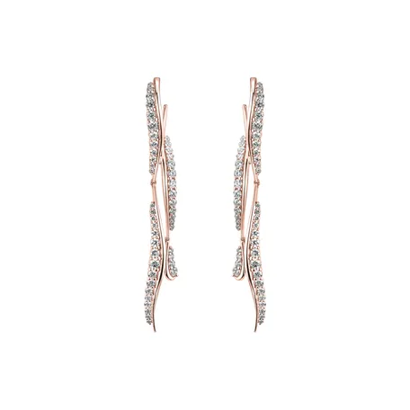 Diamond earrings Aurora Falls
