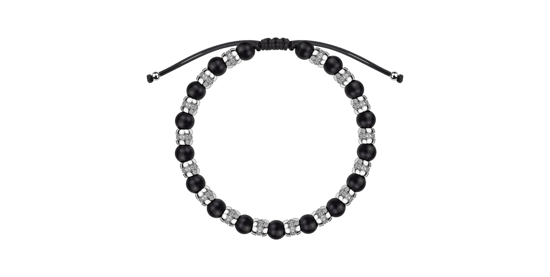 Diamond bracelet with Agates Noctrelia