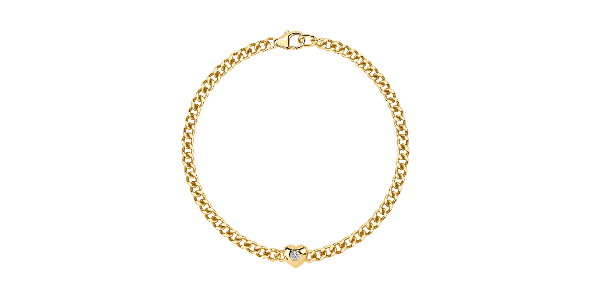 Diamond bracelet Heartline