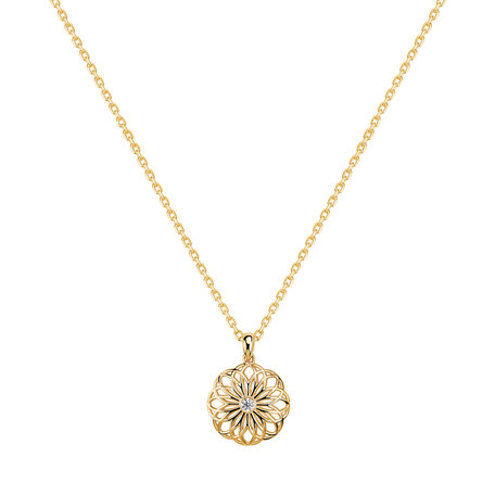 Diamond necklace Le Soleil