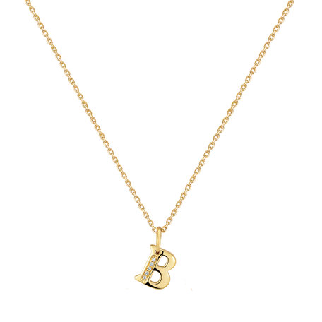 Diamond pendant Dream Letter