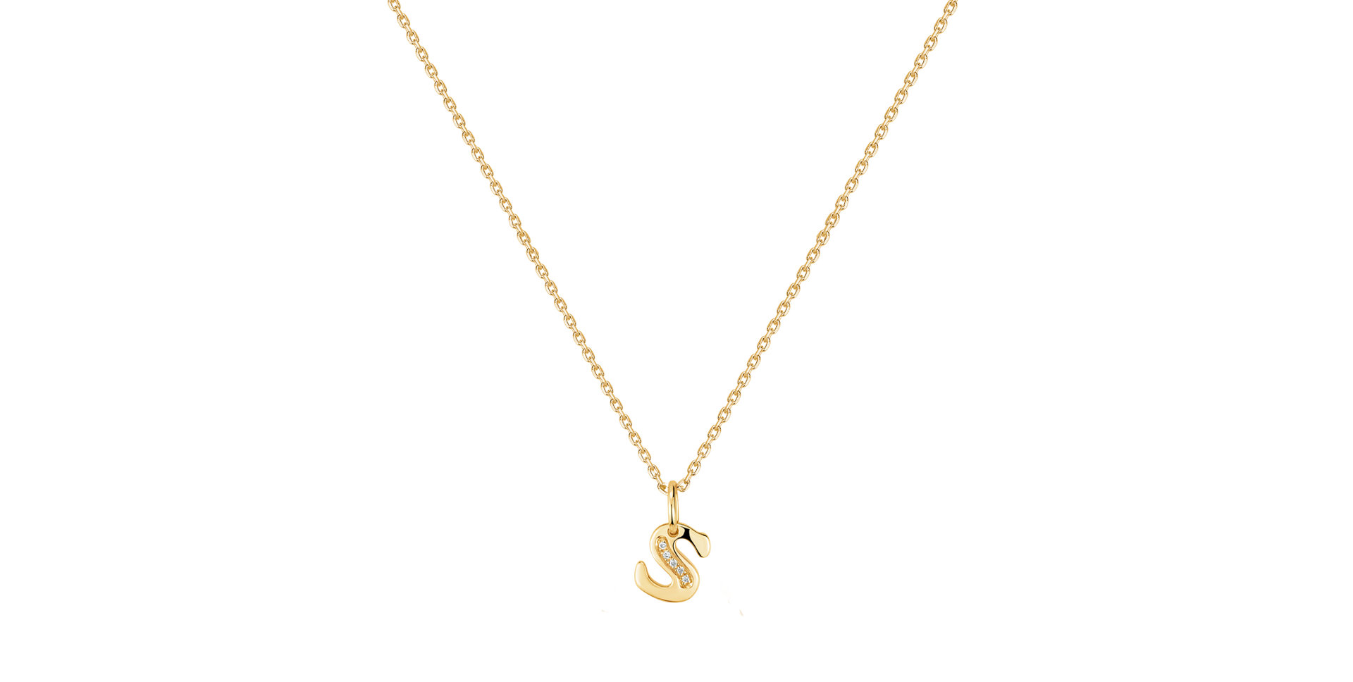 Diamond pendant Dream Letter