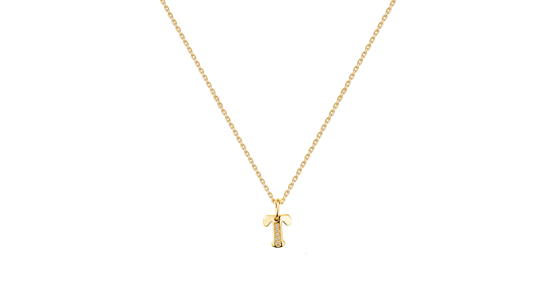 Diamond pendant Dream Letter