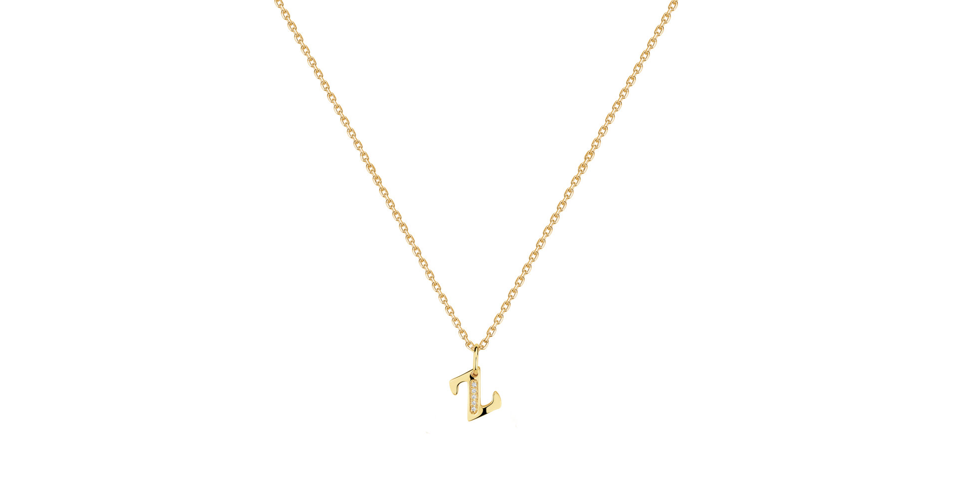 Diamond pendant Dream Letter