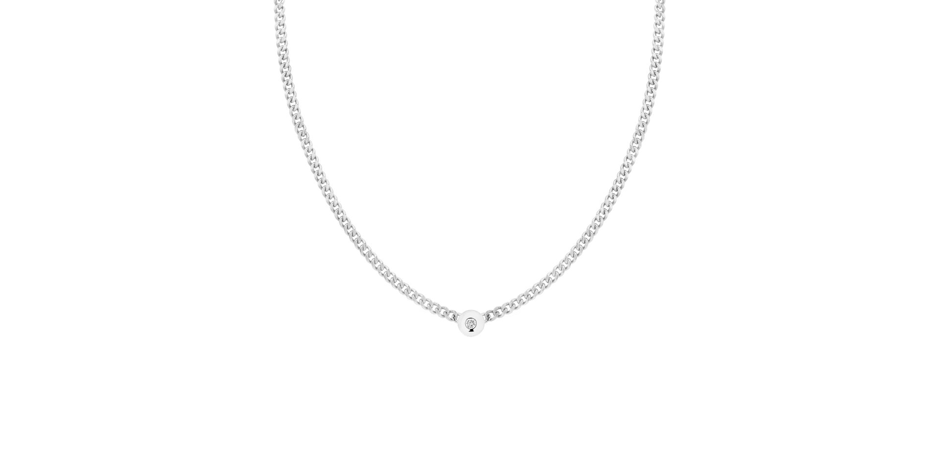 Diamond necklace Circle od Clarity