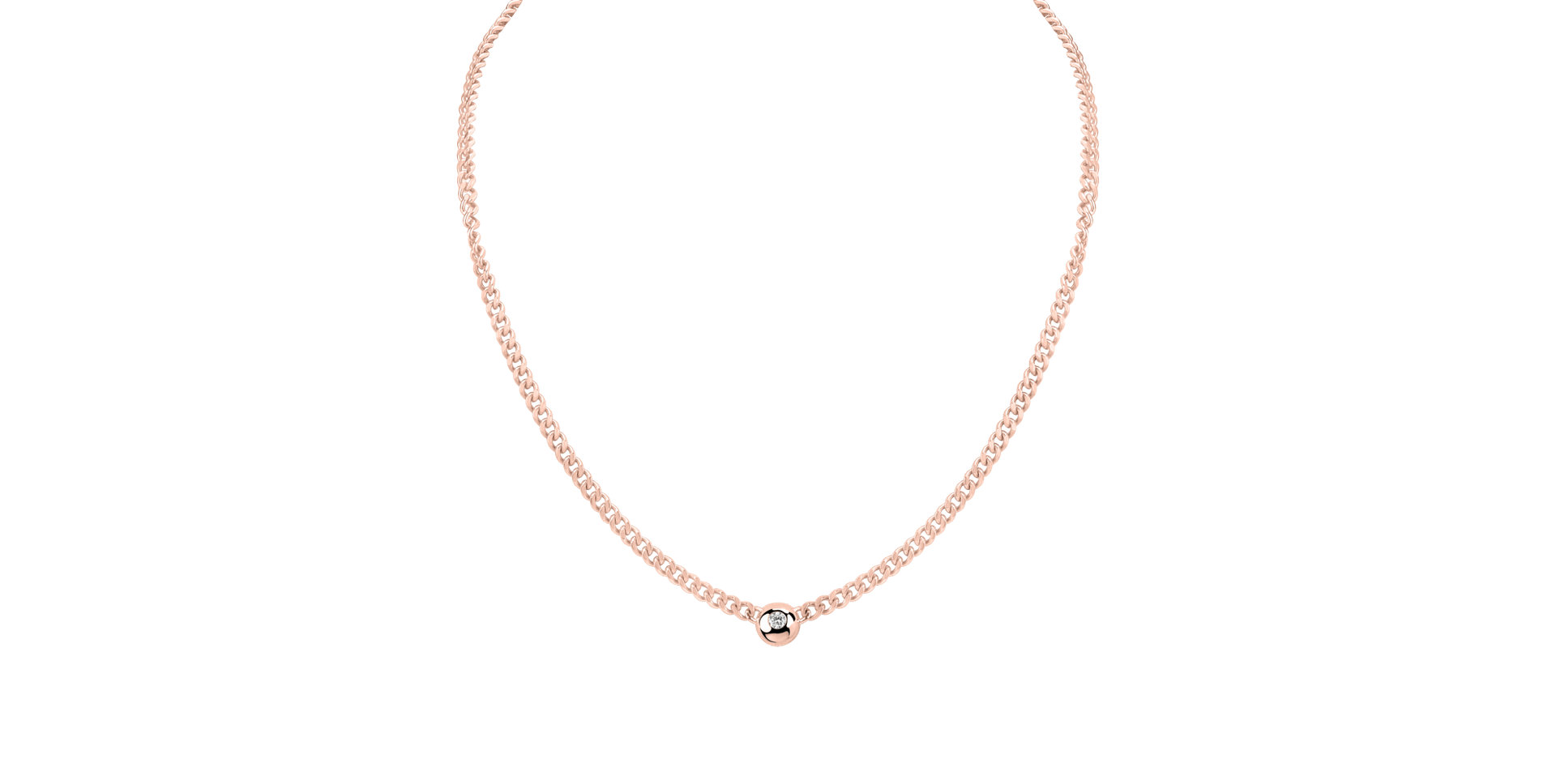 Diamond necklace Circle of Clarity