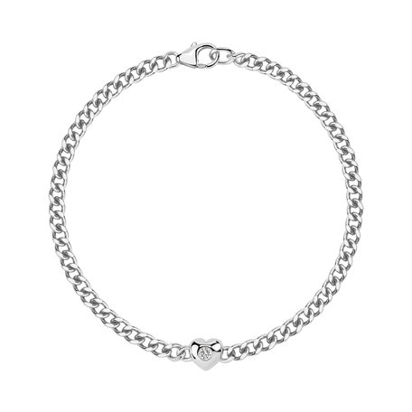 Diamond bracelet Heartline