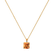Diamond necklace with Citrines Imelda3
