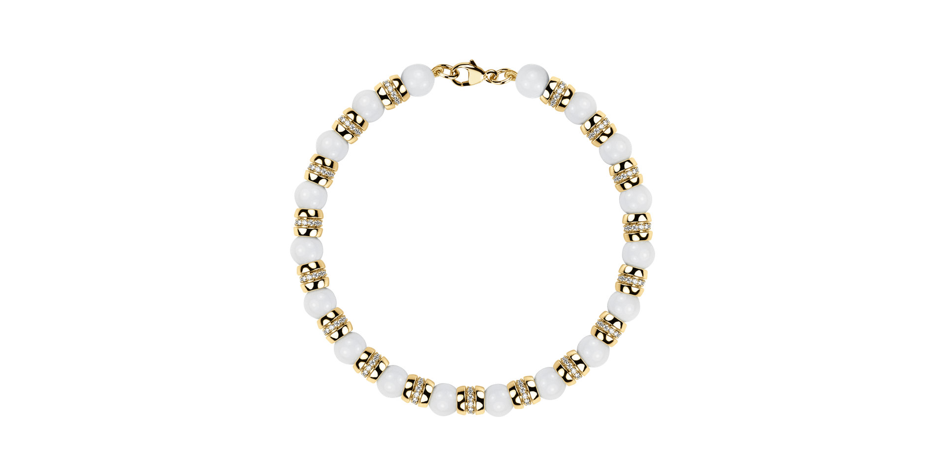 Diamond bracelet with Agates Albelia