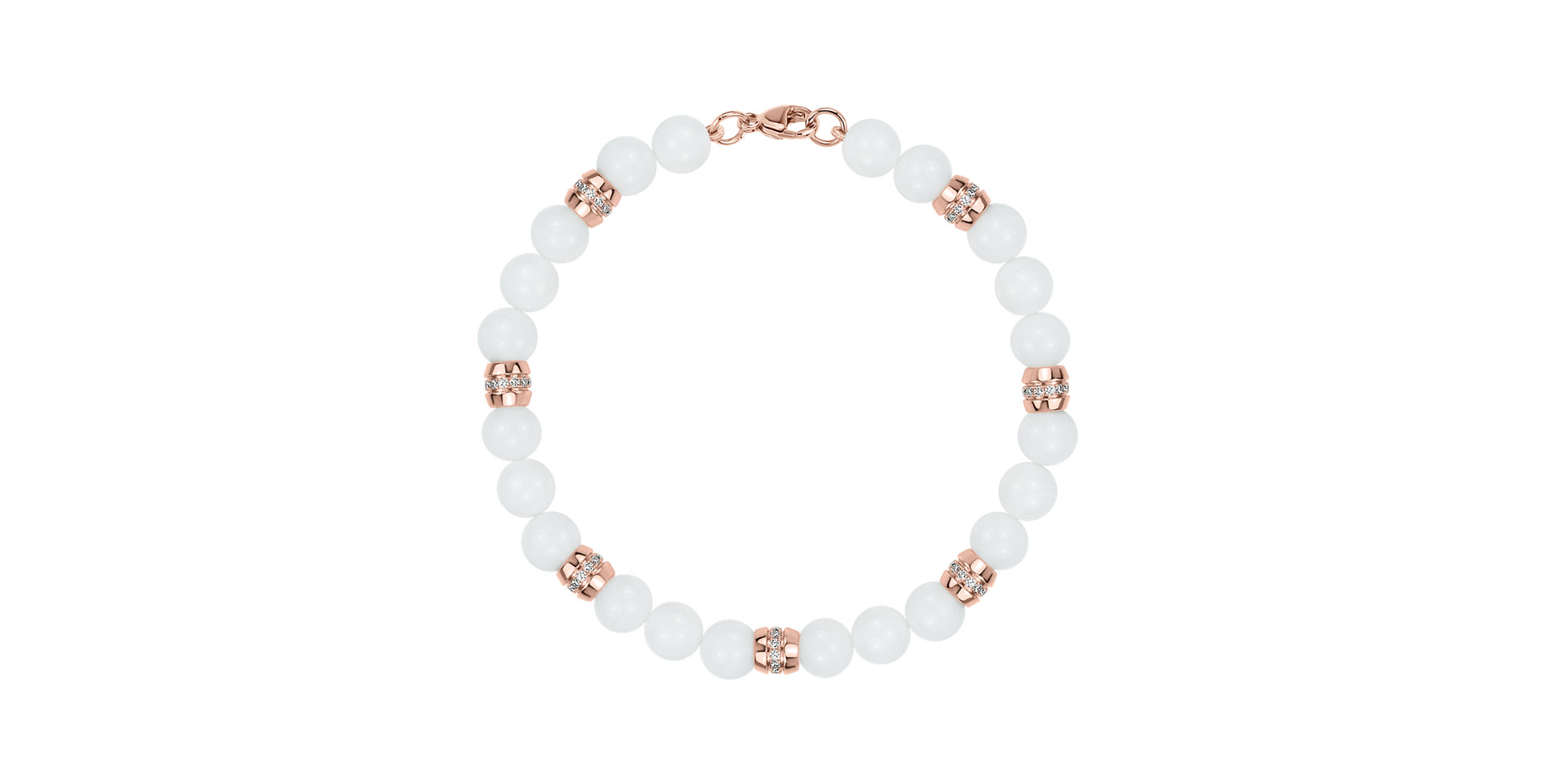 Diamond bracelet with Agates Starlight Veil