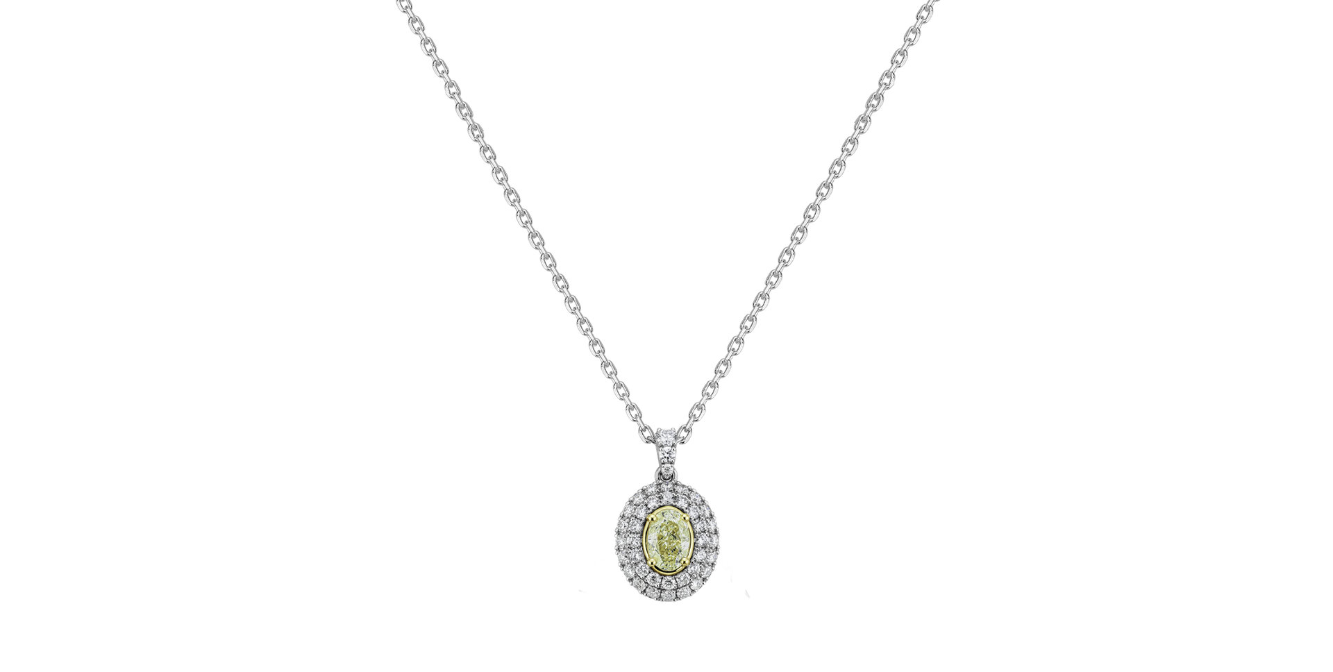 Diamond necklace Born of Light