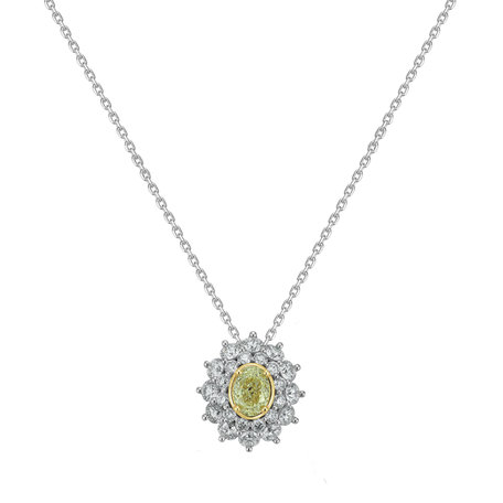 Diamond necklace Soleil Royale