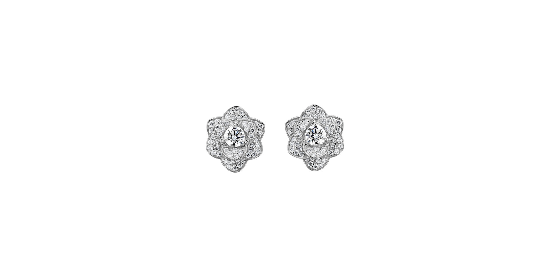 Diamond earrings Grand Rose