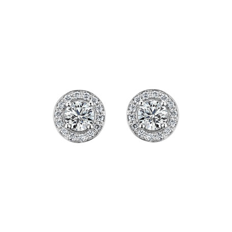 Diamond earrings Sparkling Rain