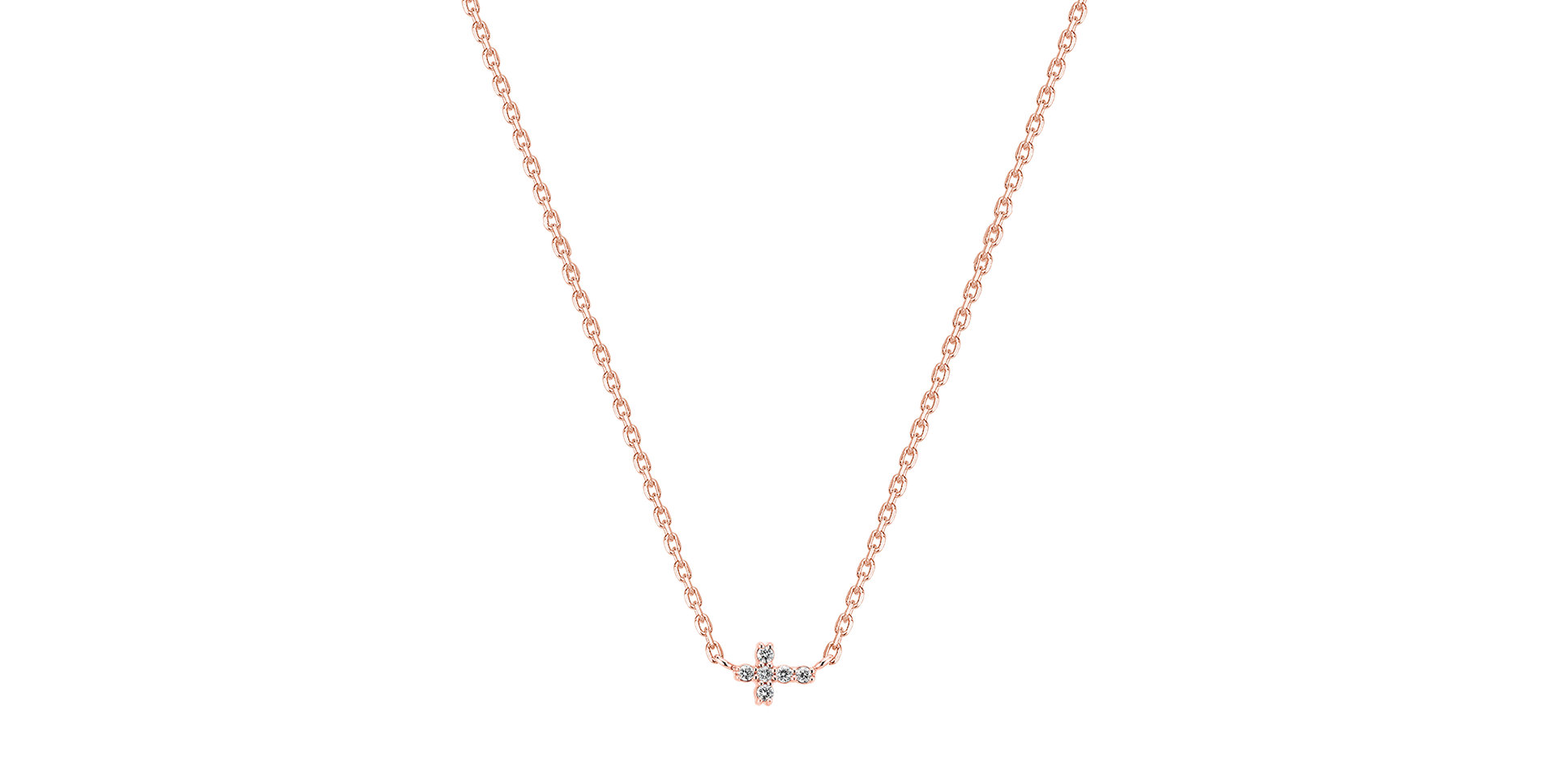 Diamond necklace Grace in Light