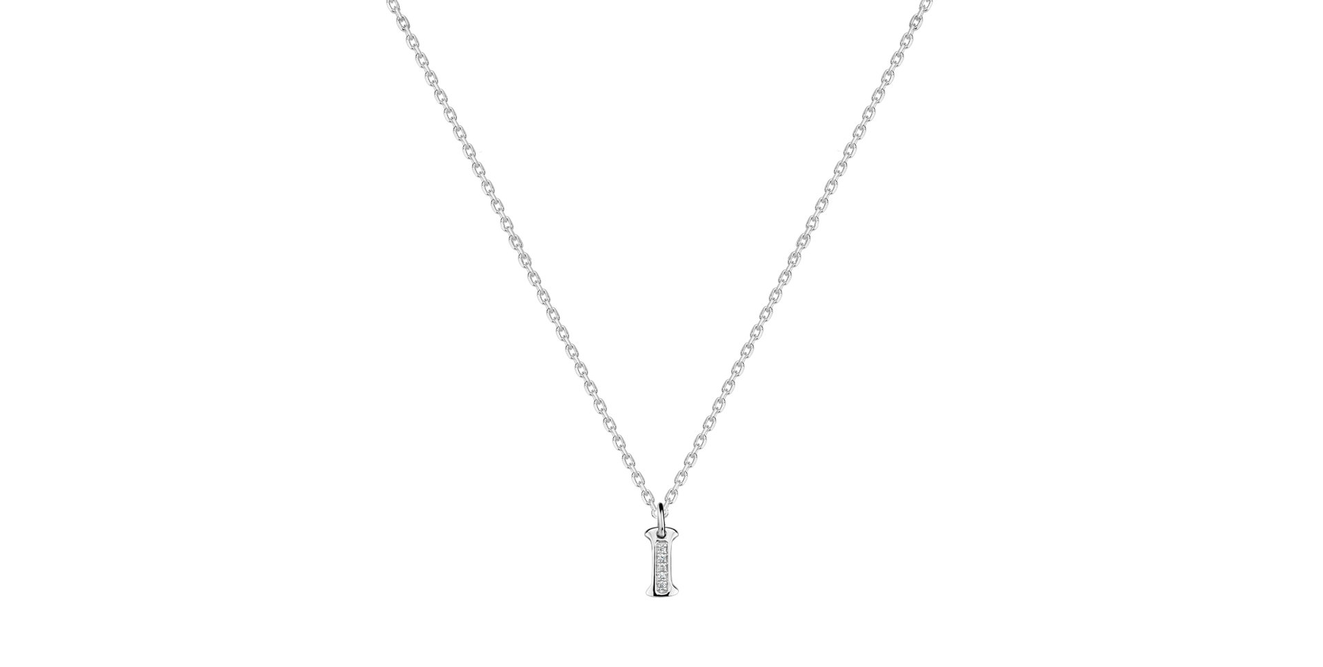 Diamond necklace Dream Letter I