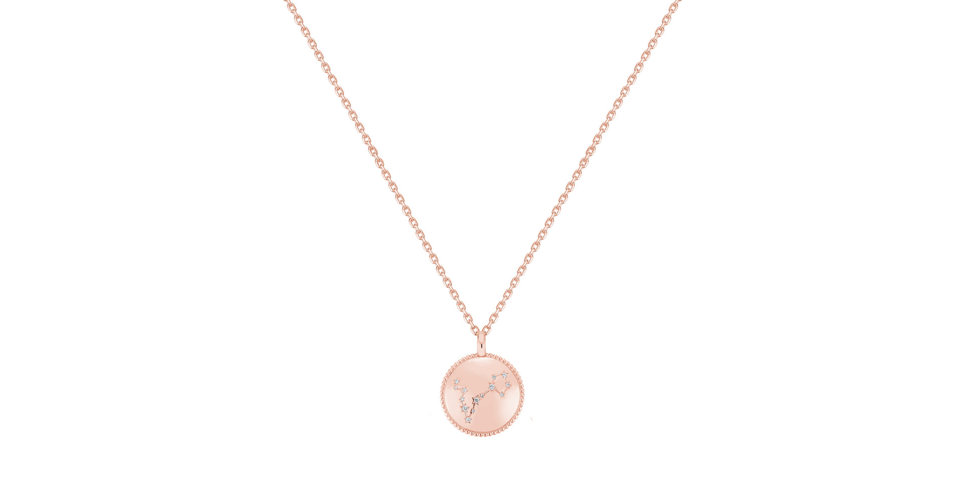 Diamond necklace Zodiac Sign Pisces